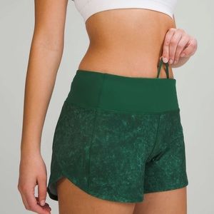 Lululemon speed up shorts 2.5 in limited edition color